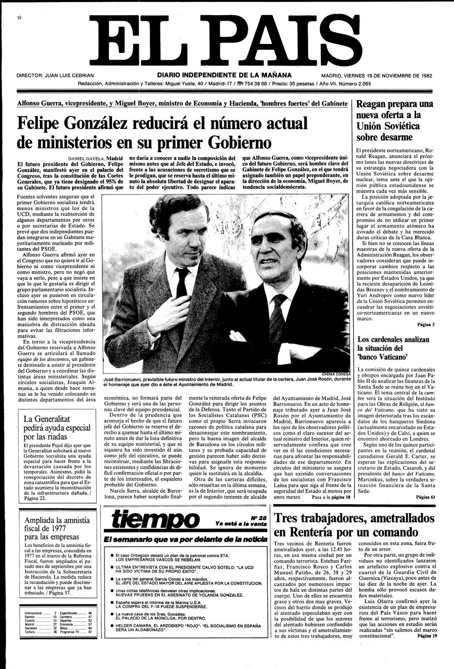 19 de Noviembre de 1982