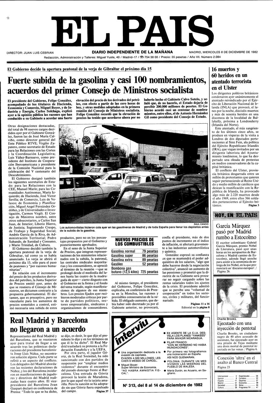 8 de Diciembre de 1982
