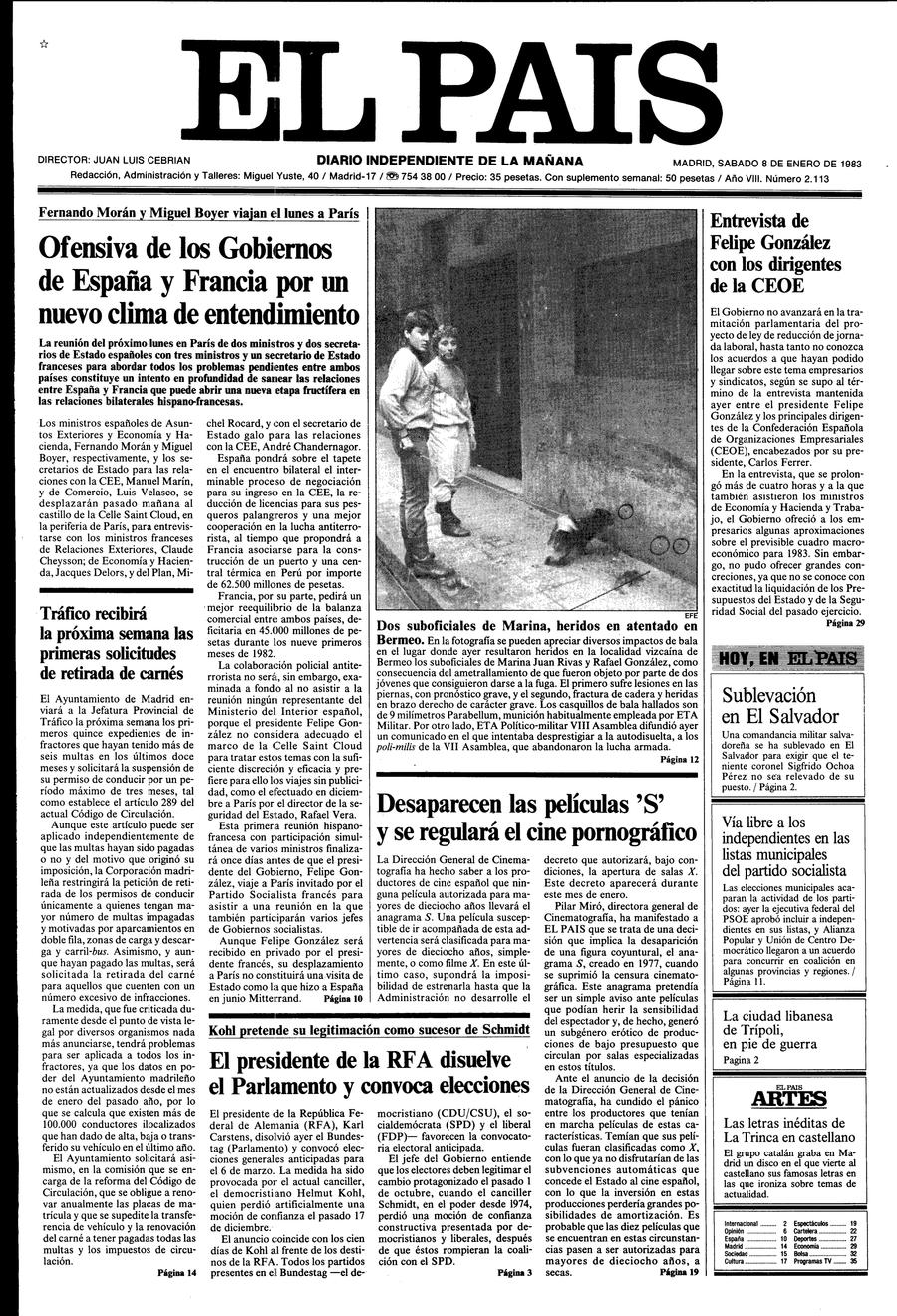 8 enero 1983