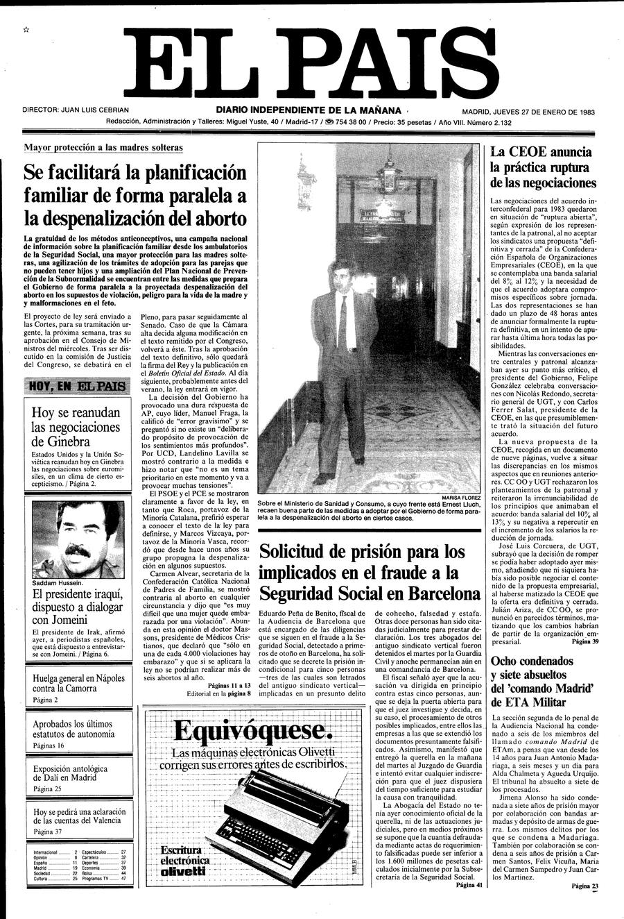 27 enero 1983