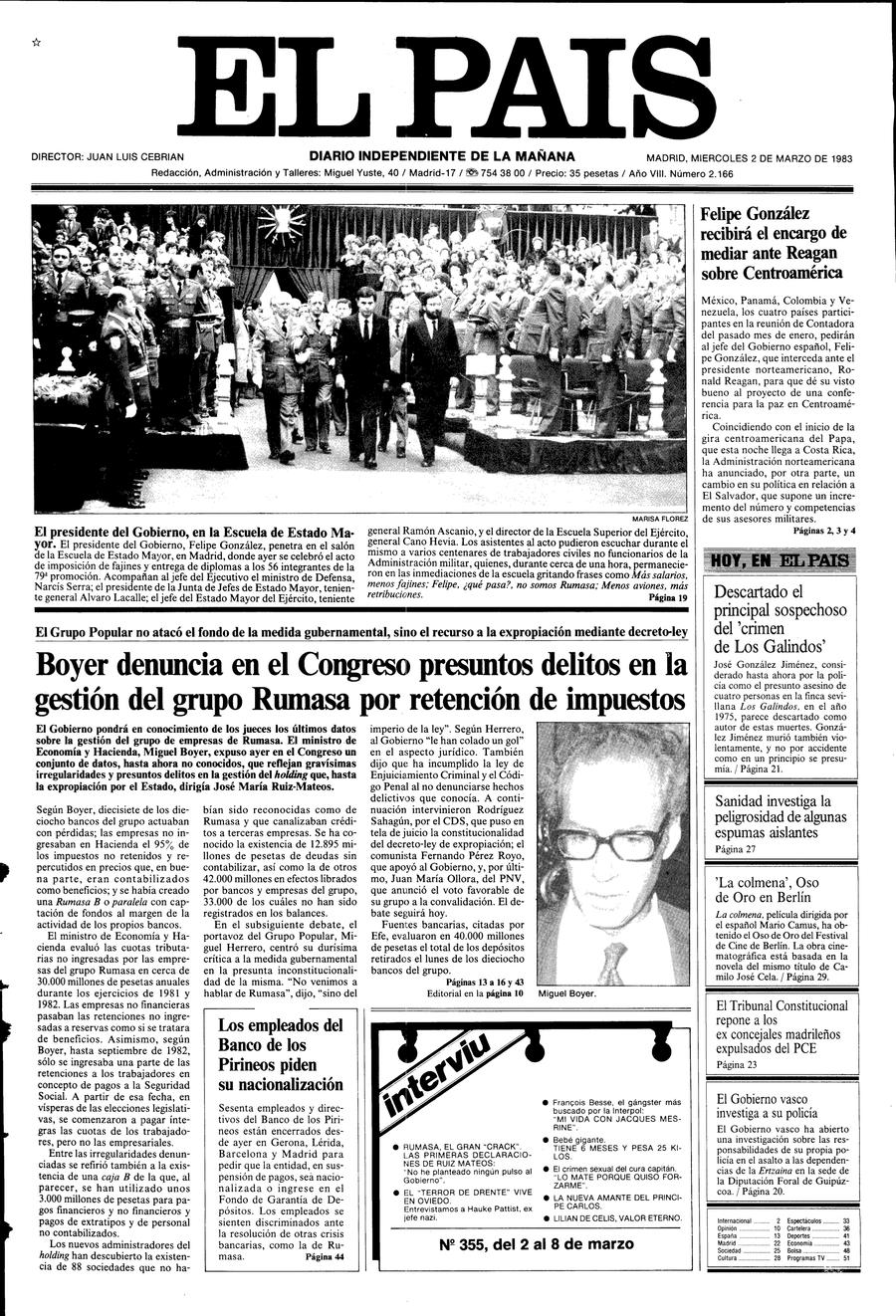 2 de Marzo de 1983