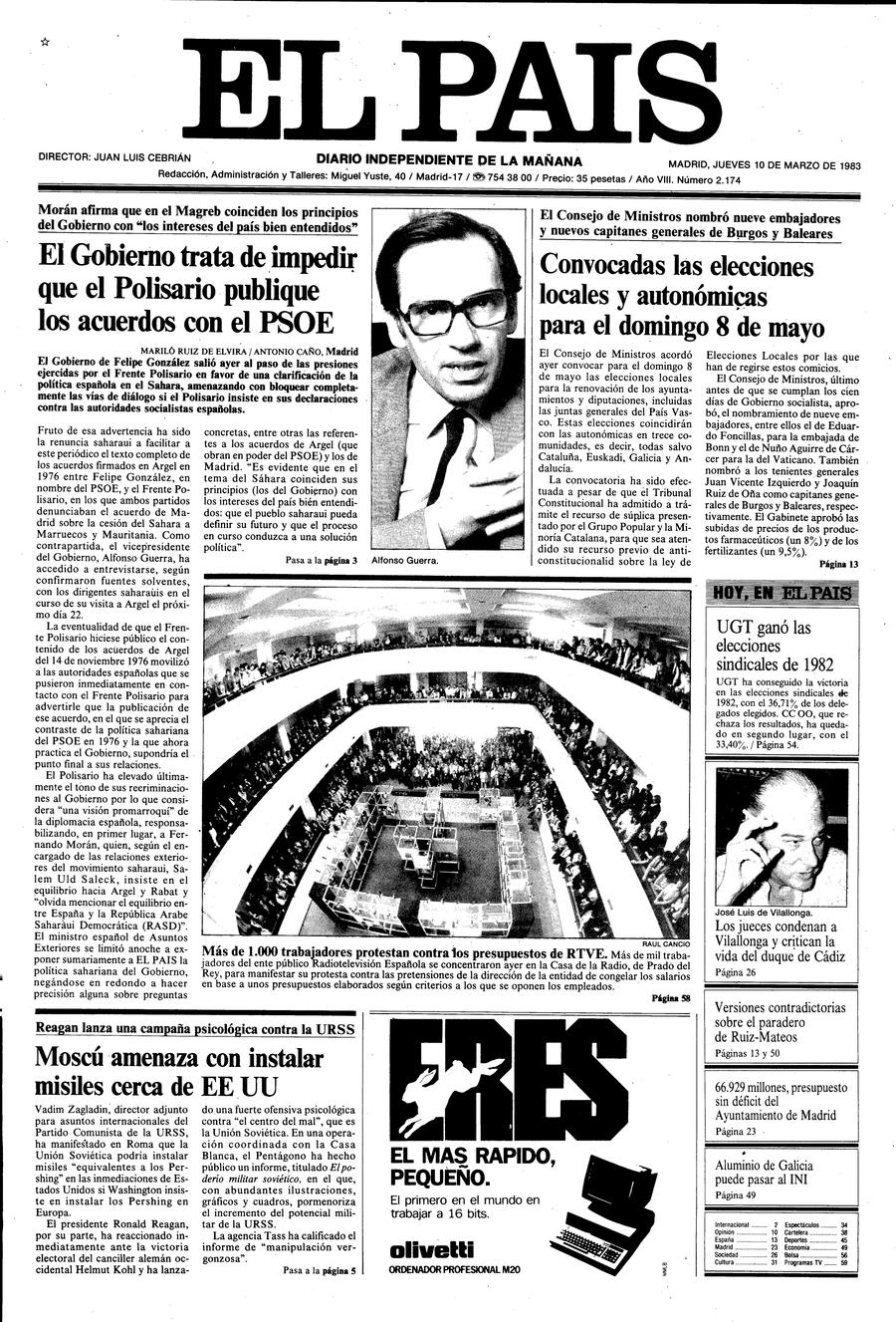 10 de Marzo de 1983