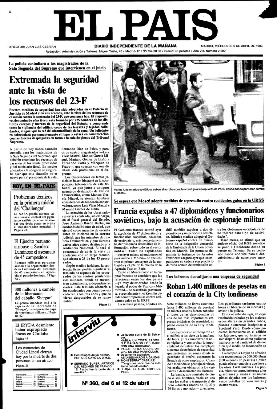 6 de Abril de 1983