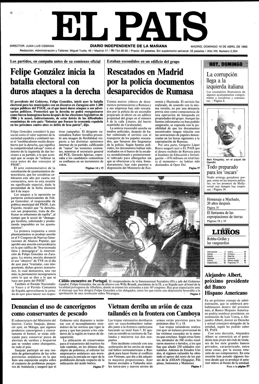 10 de Abril de 1983