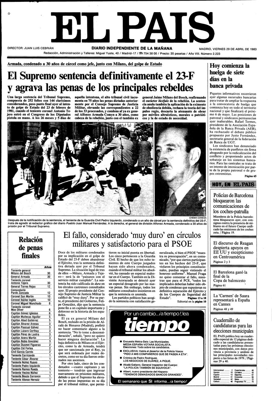 29 de Abril de 1983