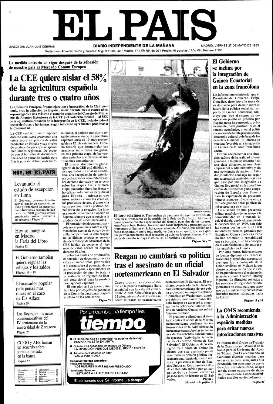 27 de Mayo de 1983