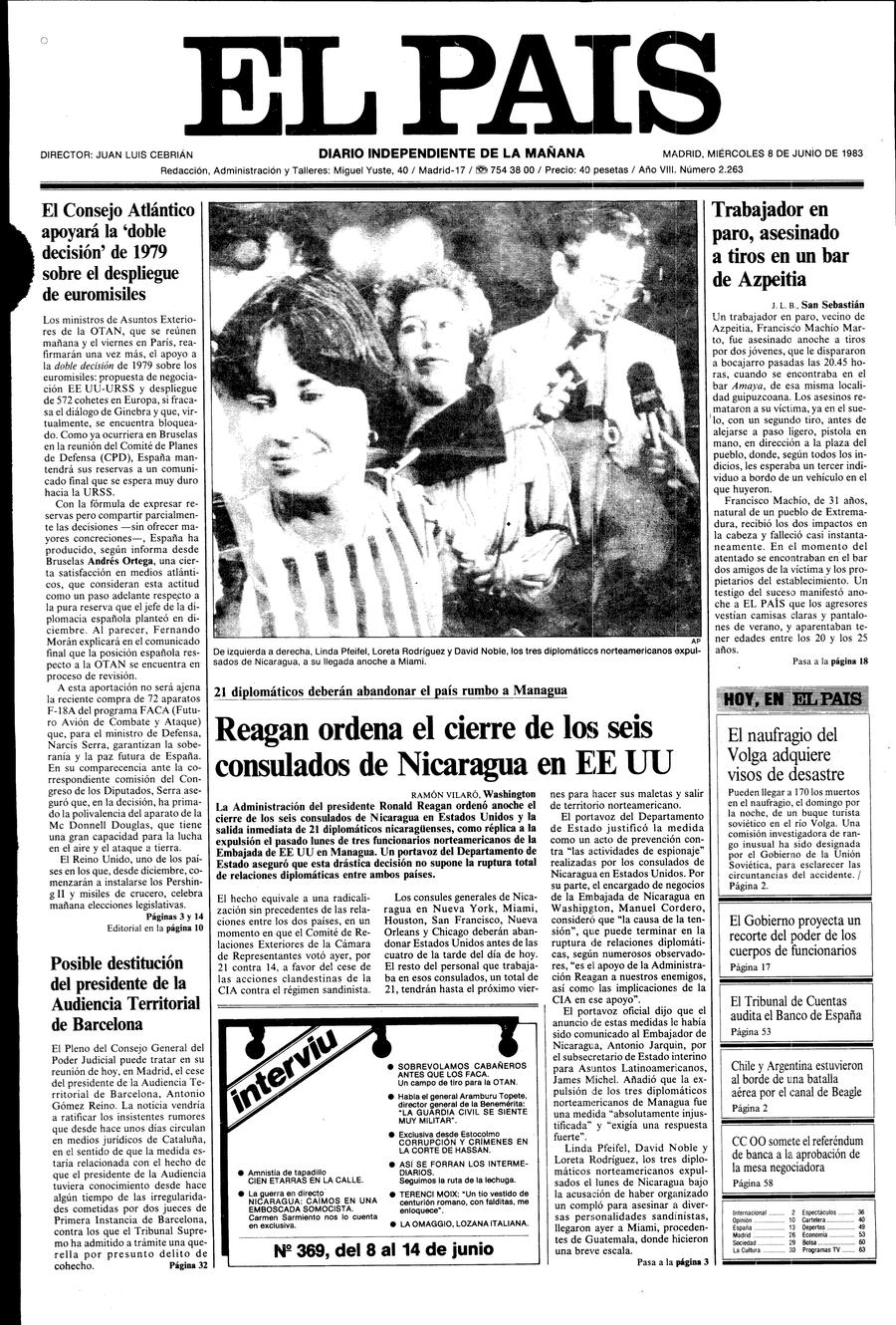8 de Junio de 1983