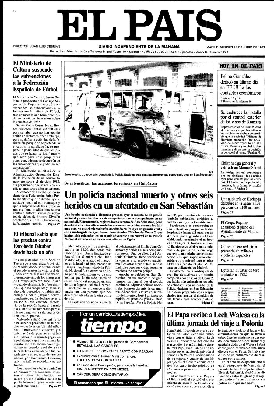 24 de Junio de 1983