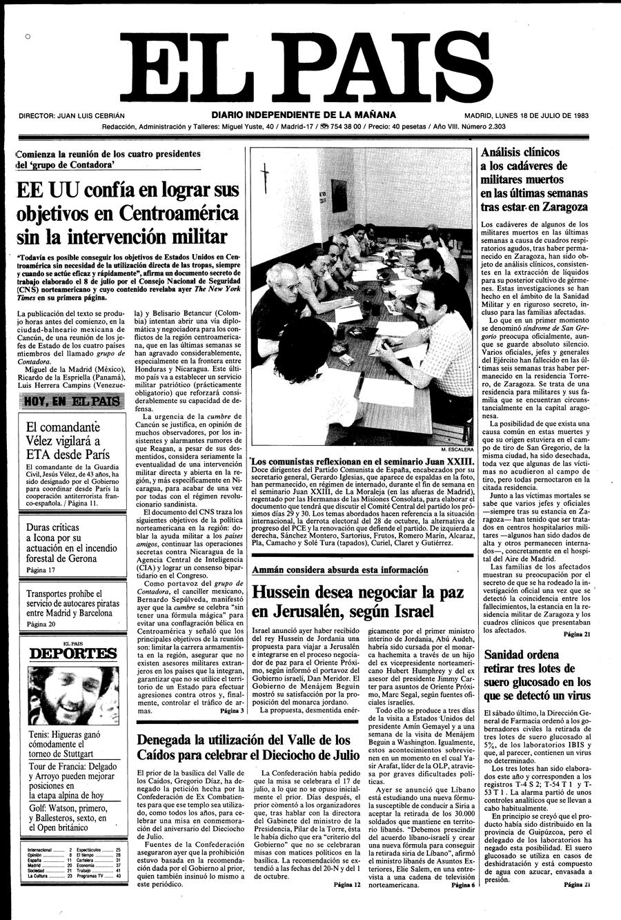 18 de Julio de 1983