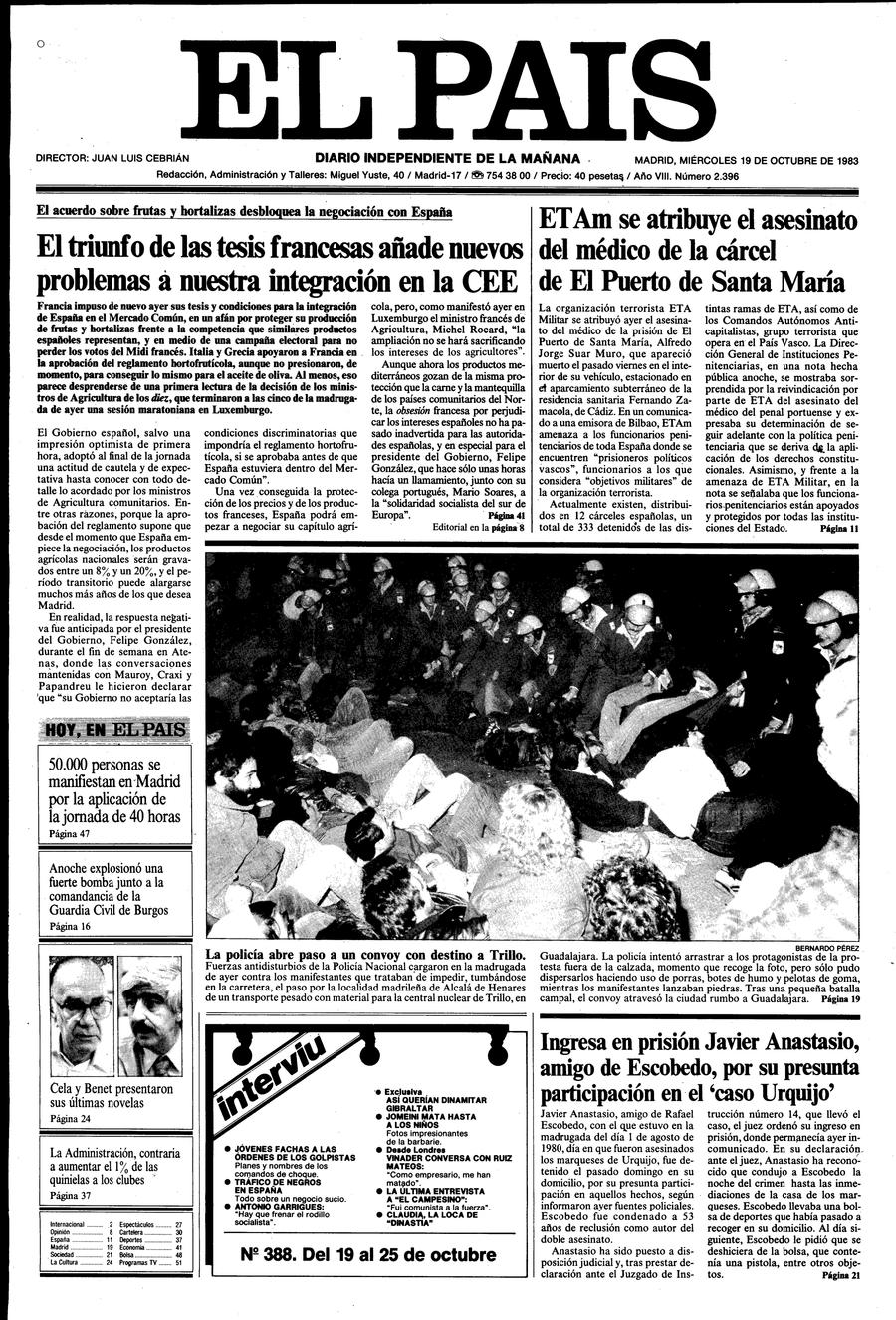 19 de Octubre de 1983