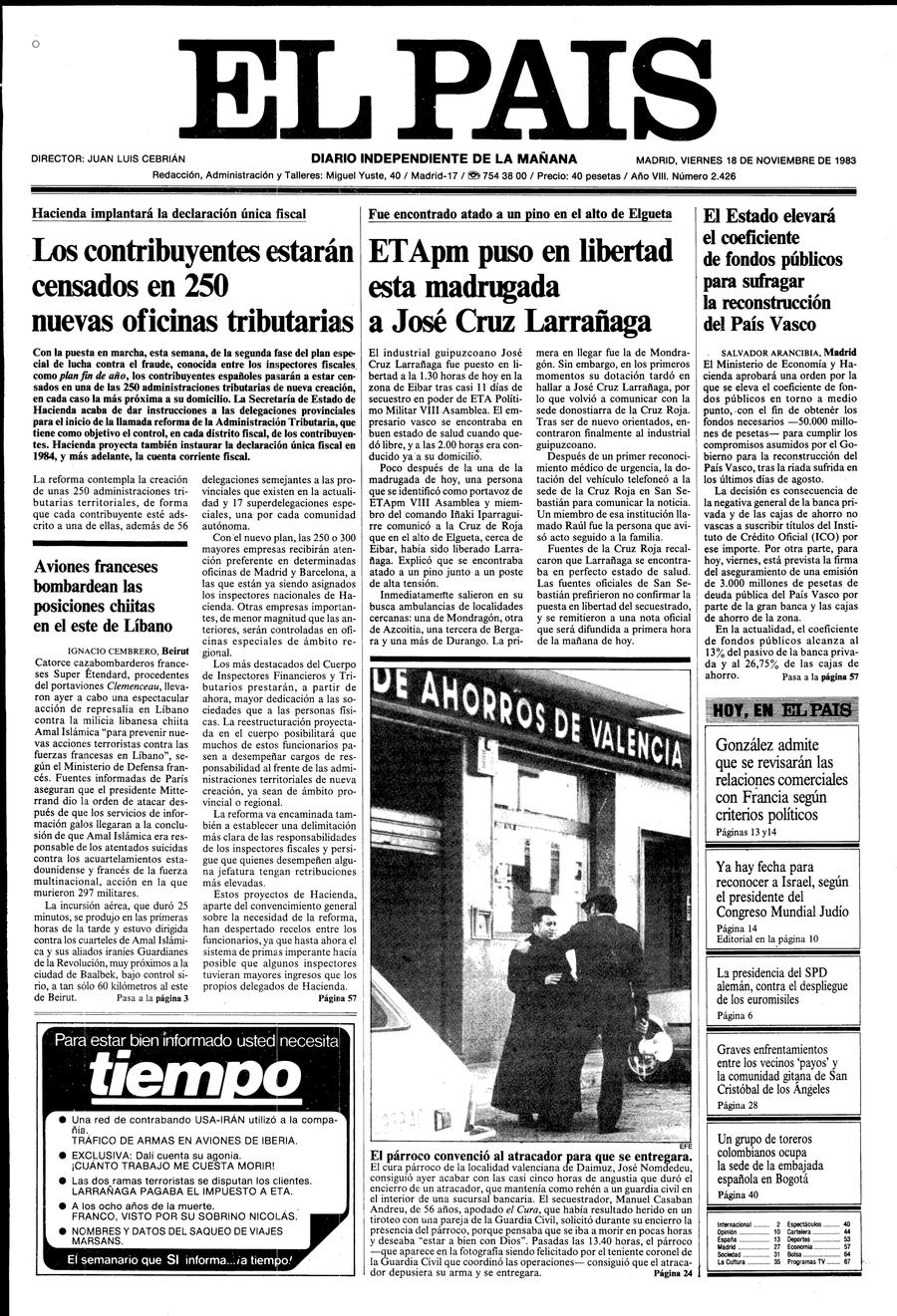 18 de Noviembre de 1983