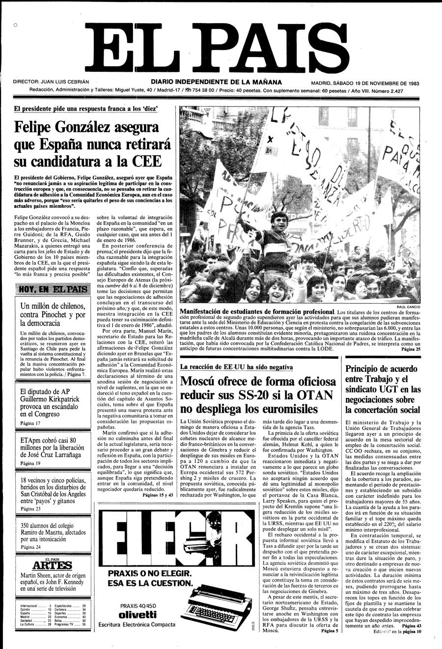 19 de Noviembre de 1983