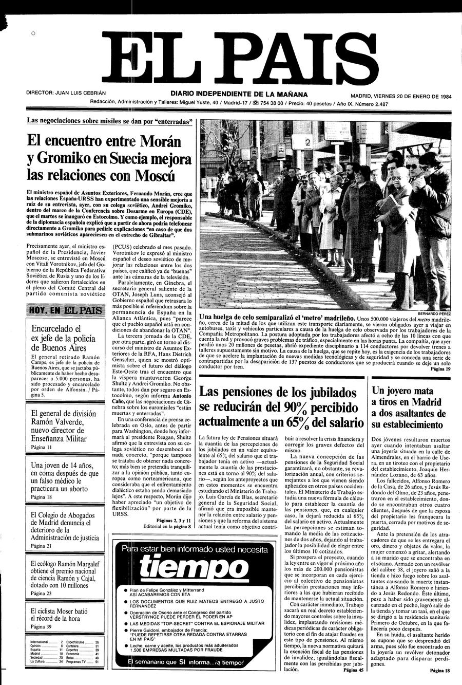 20 enero 1984