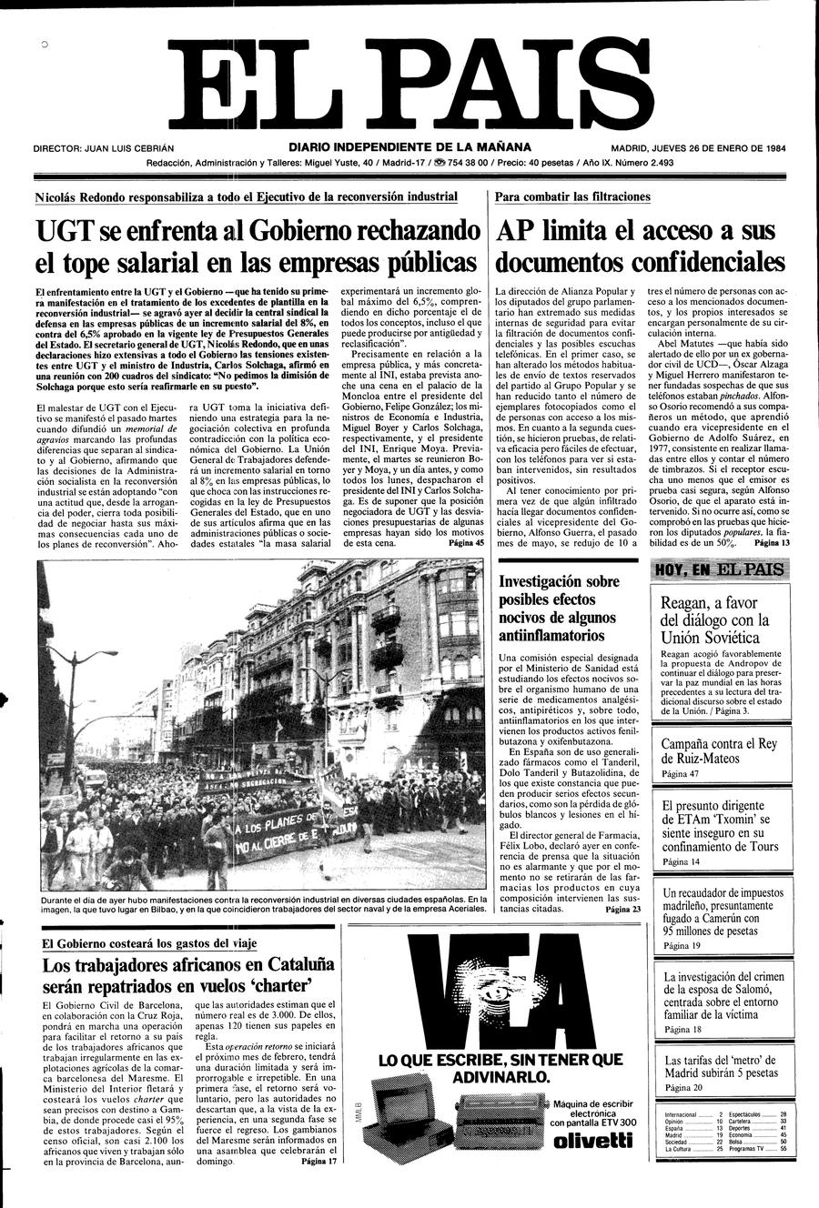 26 enero 1984