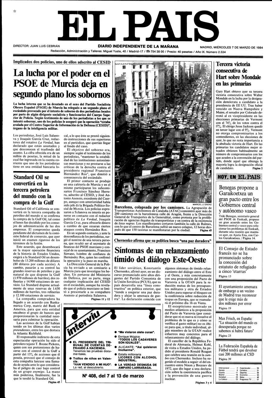 7 de Marzo de 1984
