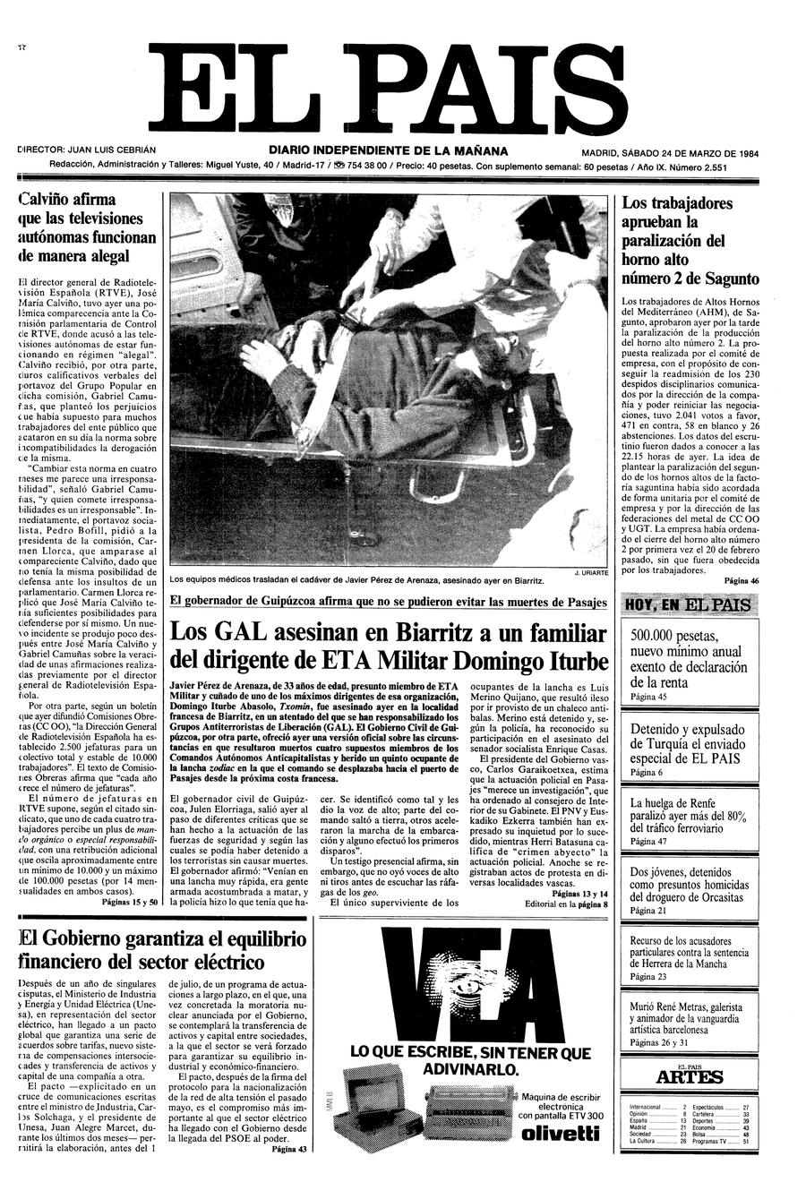 24 de Marzo de 1984