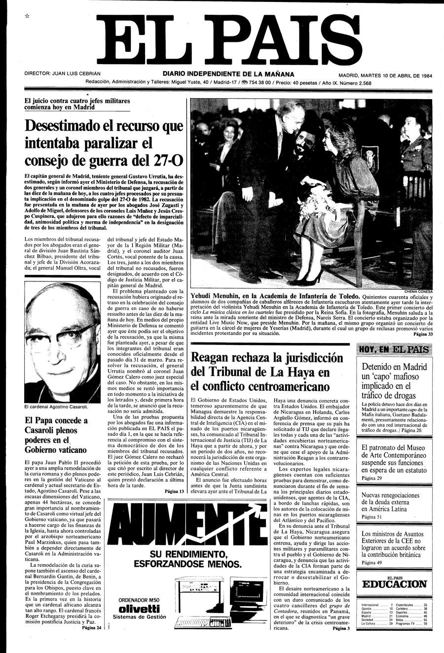 10 de Abril de 1984