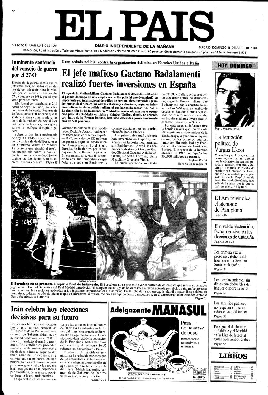 15 de Abril de 1984