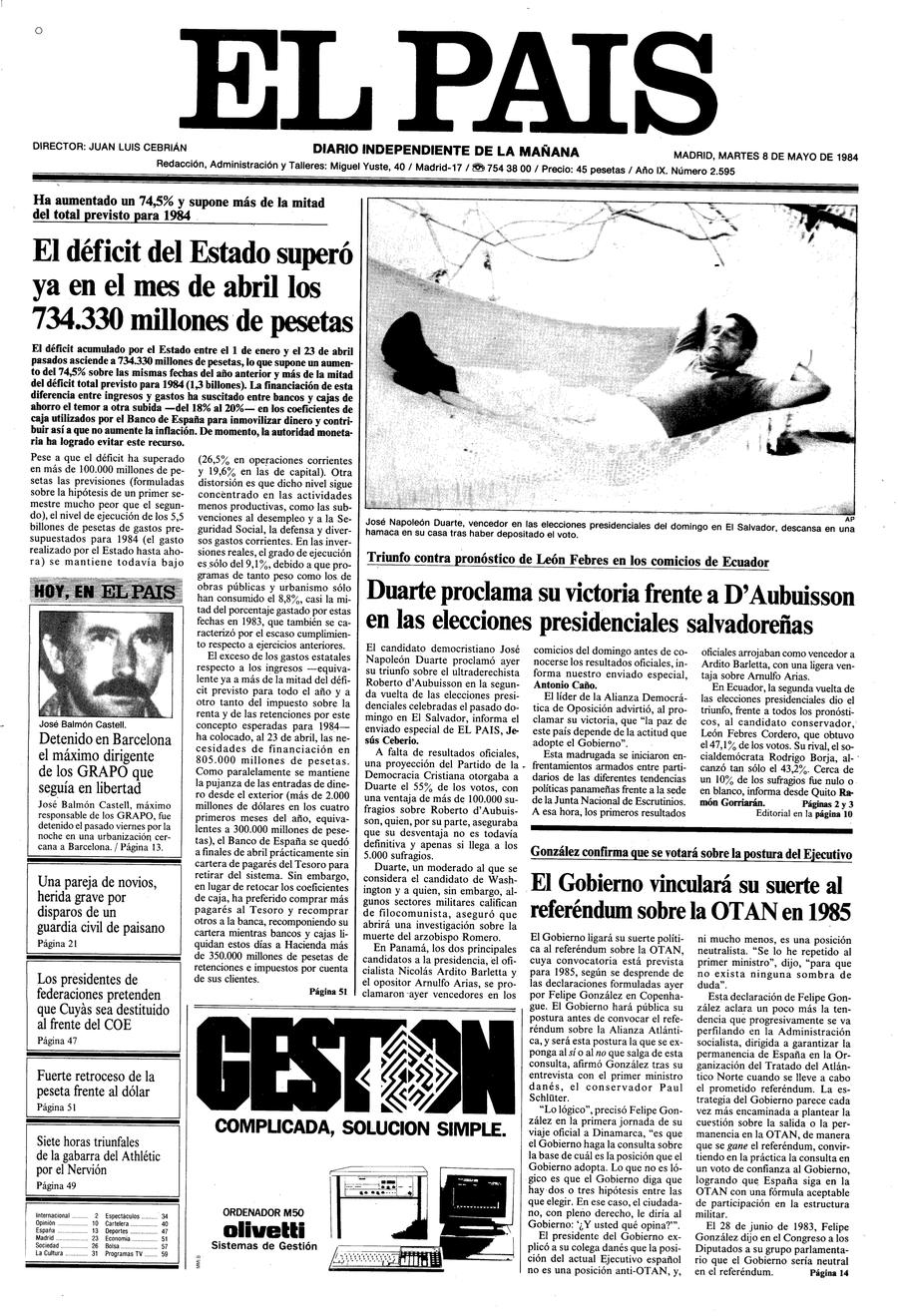 8 de Mayo de 1984
