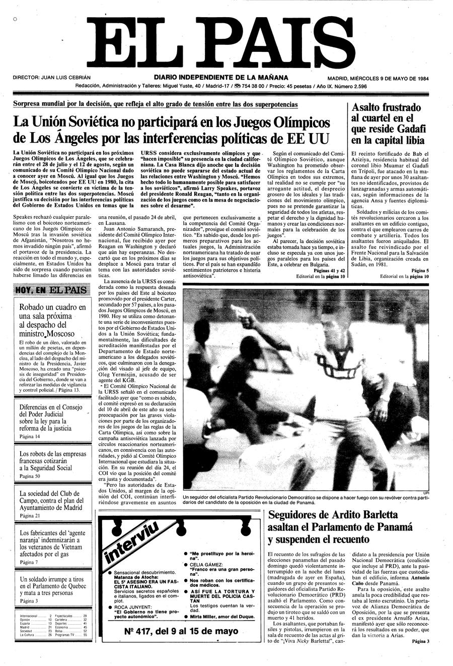 9 de Mayo de 1984