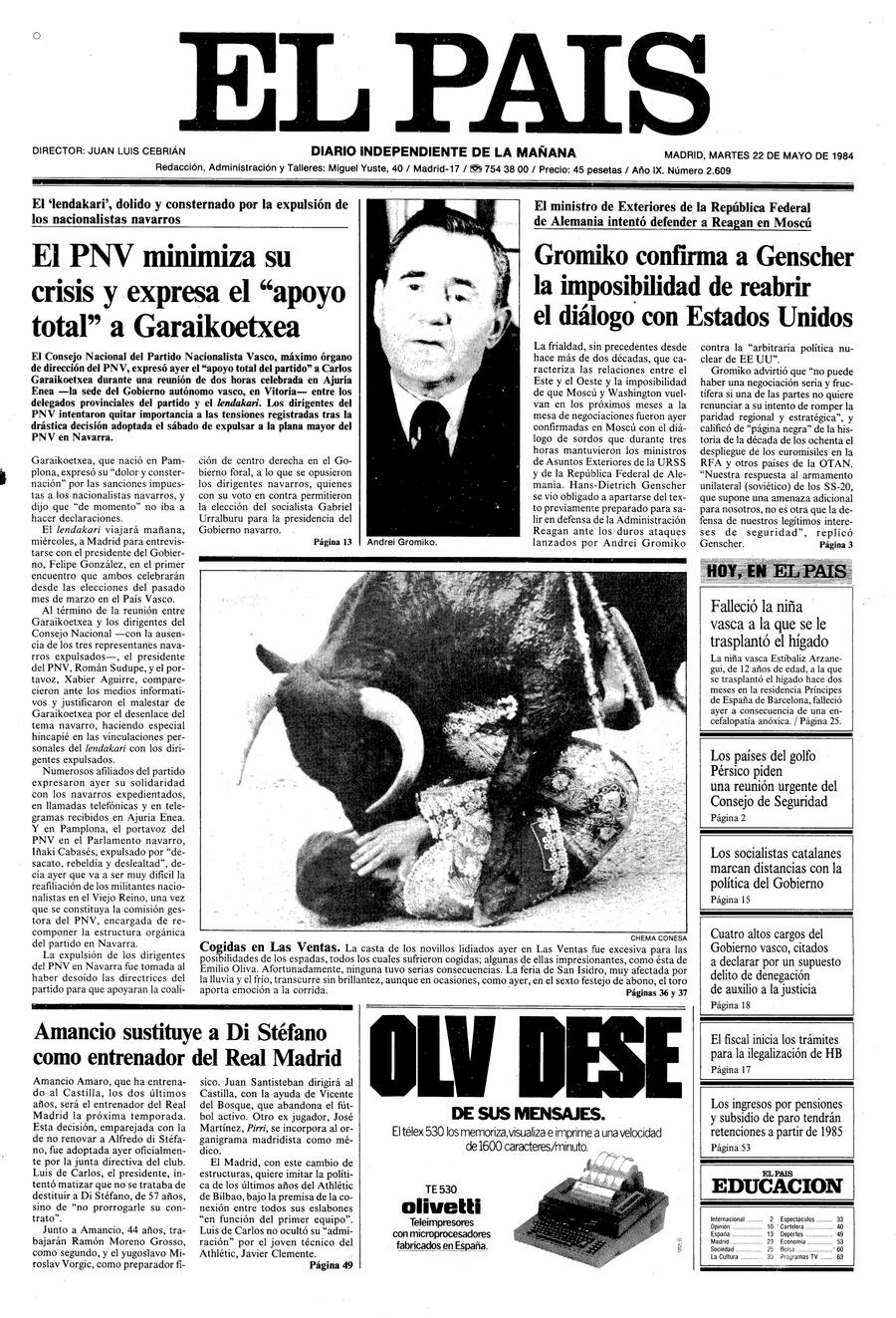 22 de Mayo de 1984