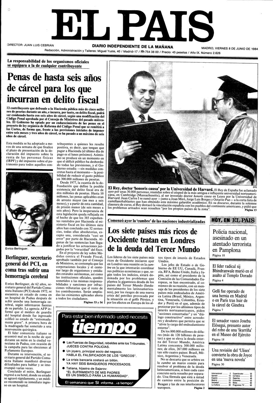8 de Junio de 1984