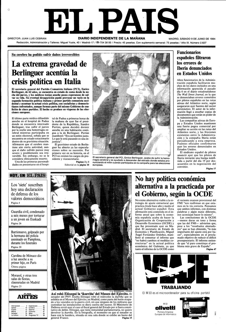 9 de Junio de 1984