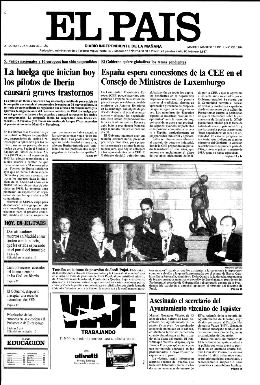 19 de Junio de 1984