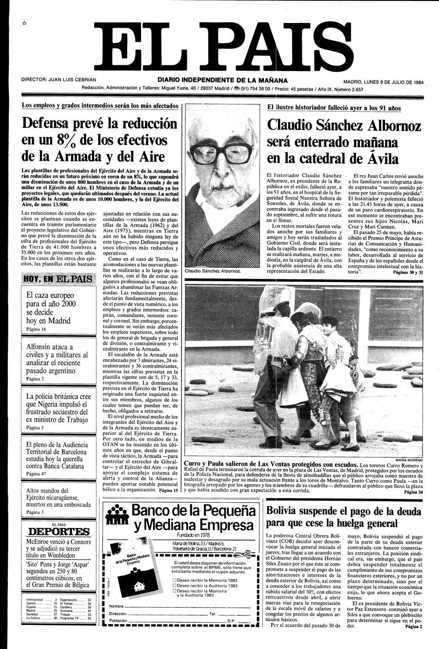 9 de Julio de 1984