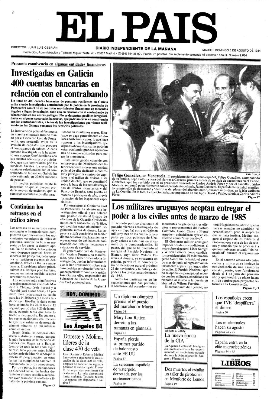 5 de Agosto de 1984