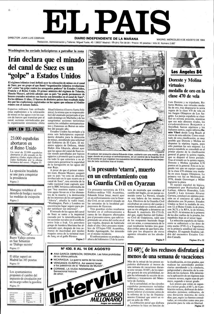 8 de Agosto de 1984