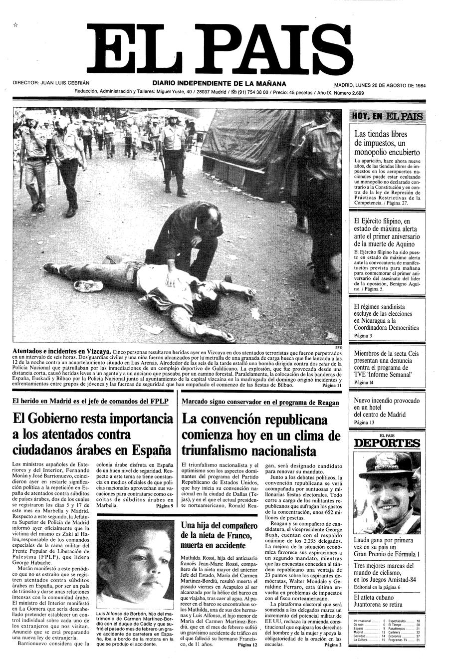 20 de Agosto de 1984