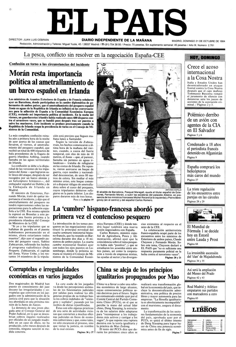 21 de Octubre de 1984