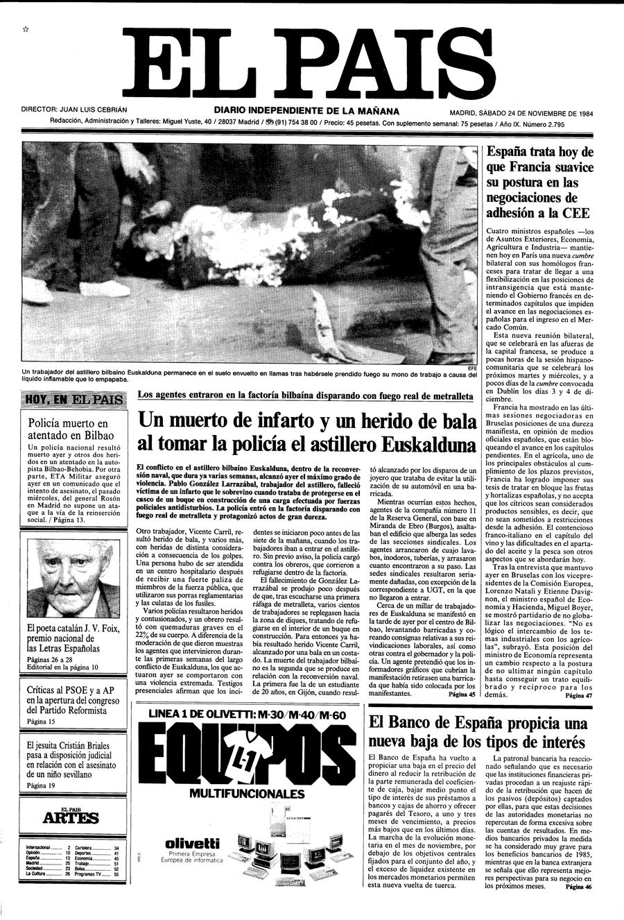 24 de Noviembre de 1984