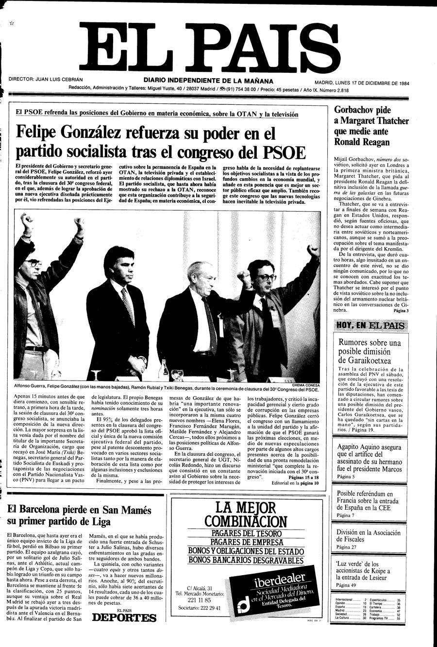 17 de Diciembre de 1984
