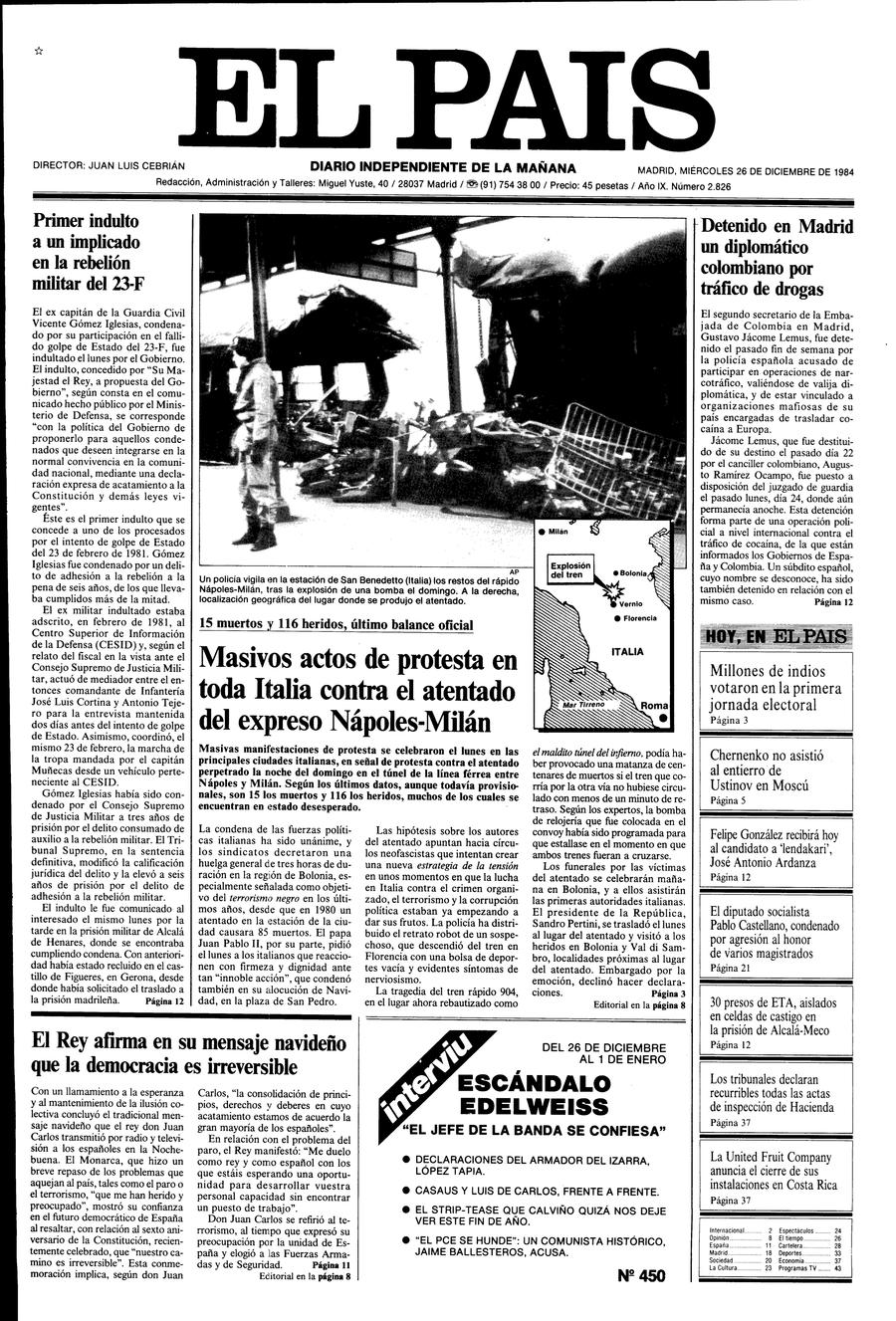 26 de Diciembre de 1984