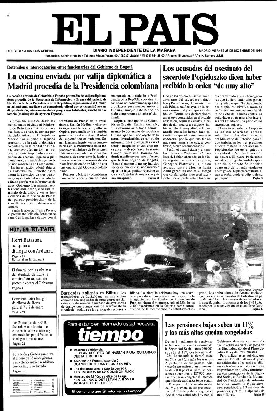 28 de Diciembre de 1984