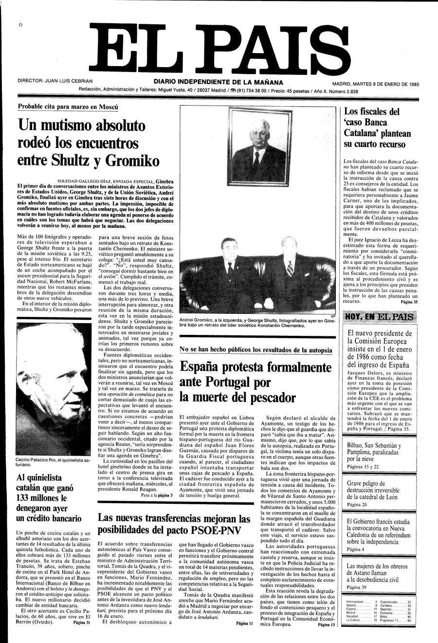 8 enero 1985