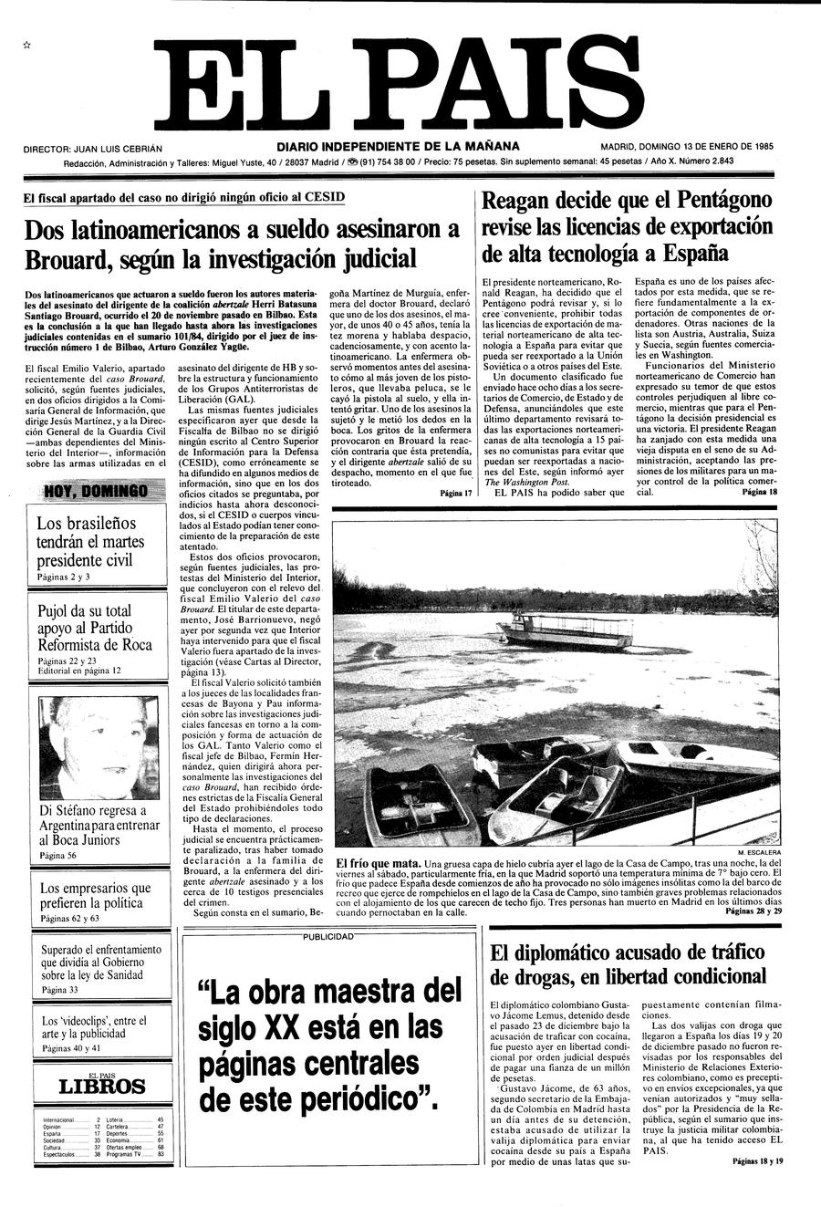 13 enero 1985
