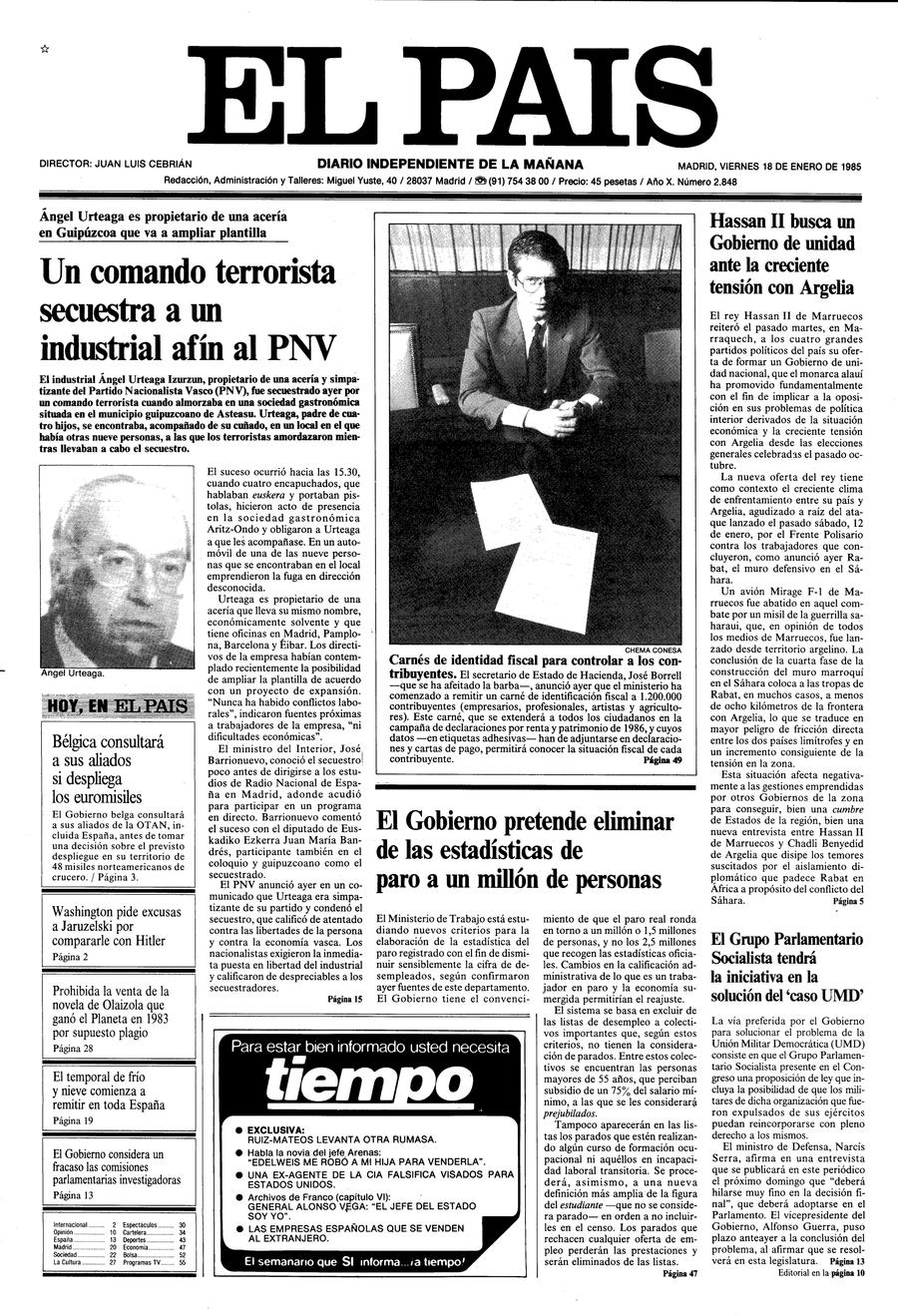 18 enero 1985