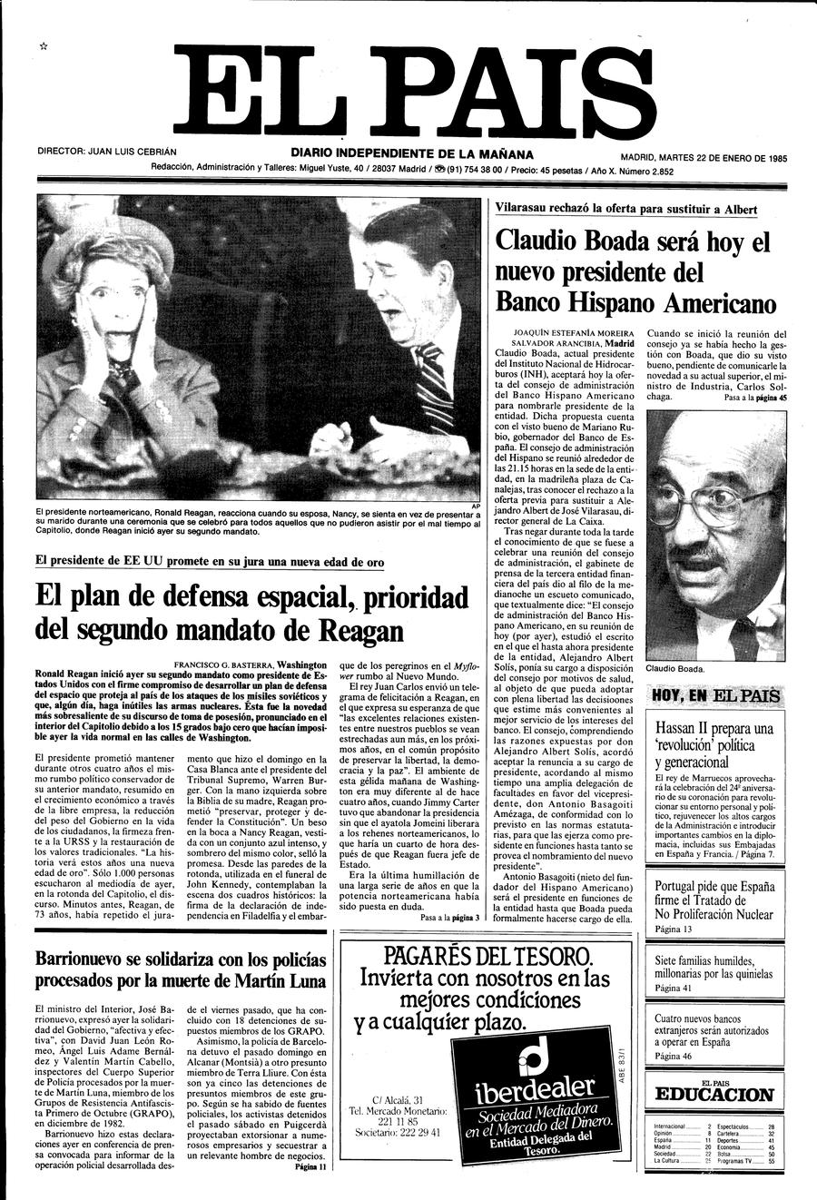 22 enero 1985