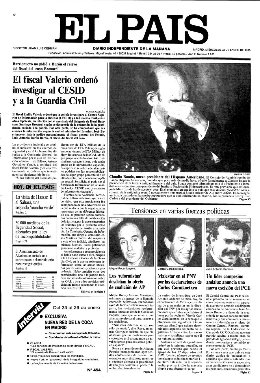 23 enero 1985