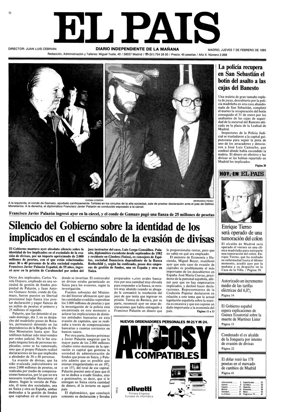 7 febrero 1985