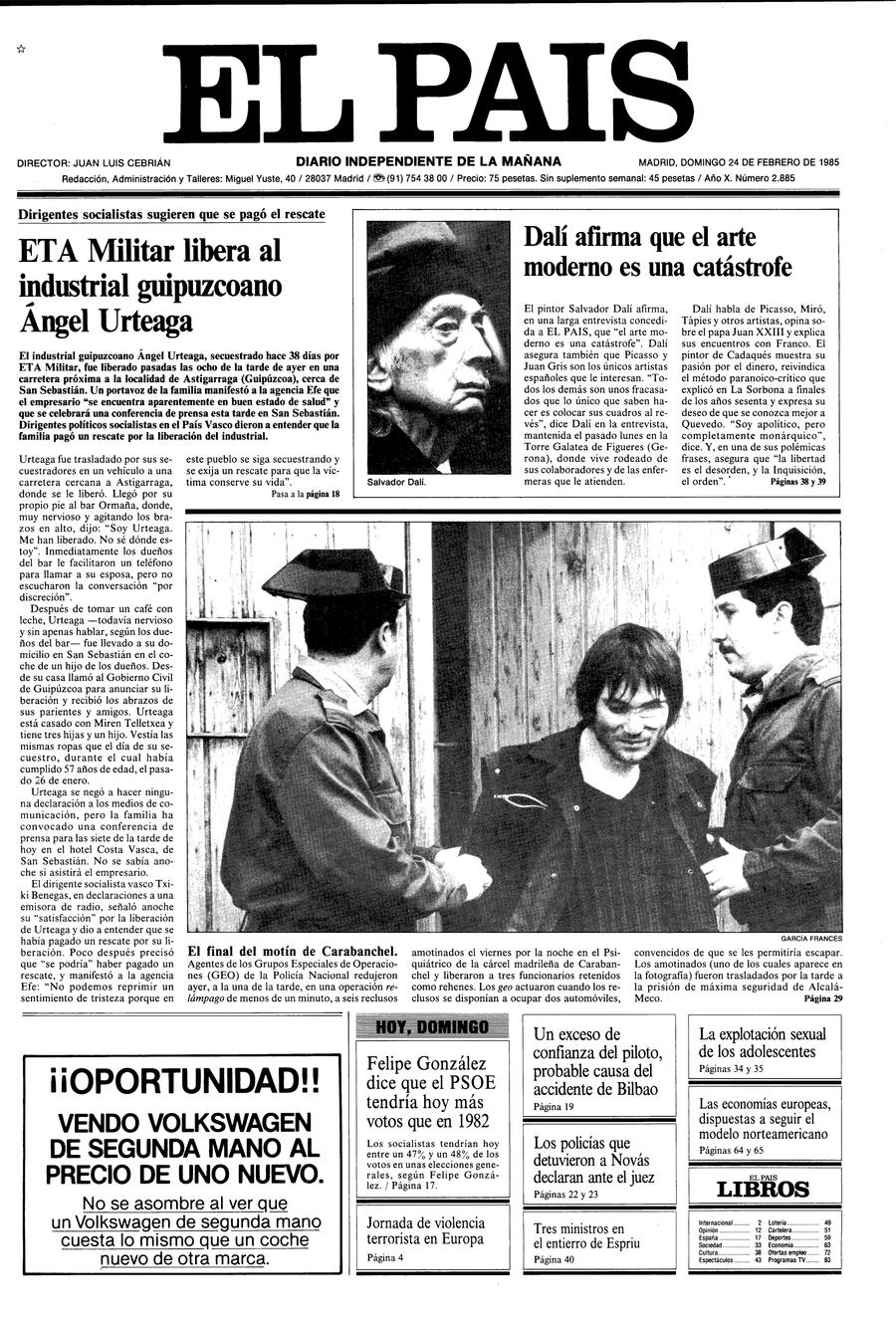24 de Febrero de 1985