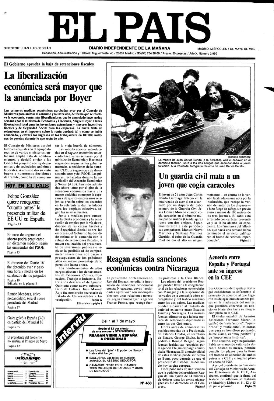 1 de Mayo de 1985