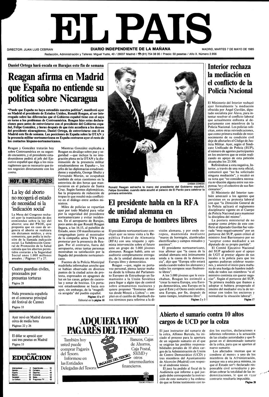 7 de Mayo de 1985