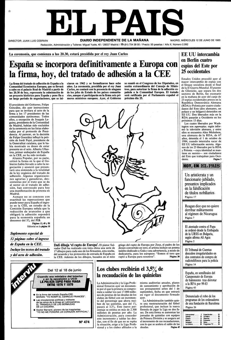 12 de Junio de 1985