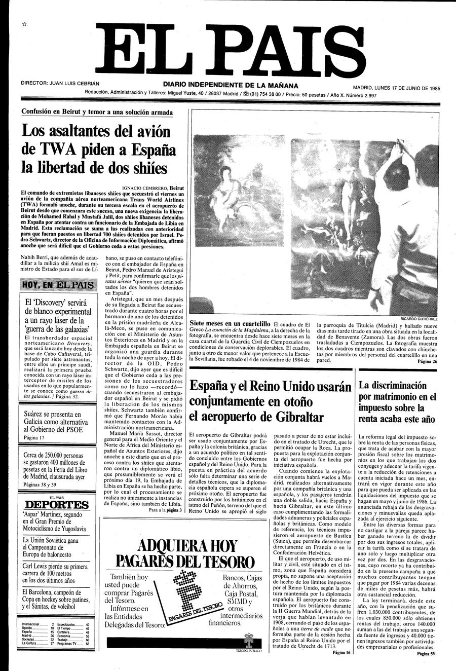17 de Junio de 1985