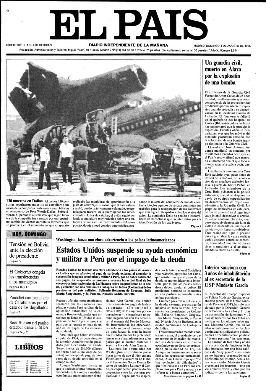 4 de Agosto de 1985