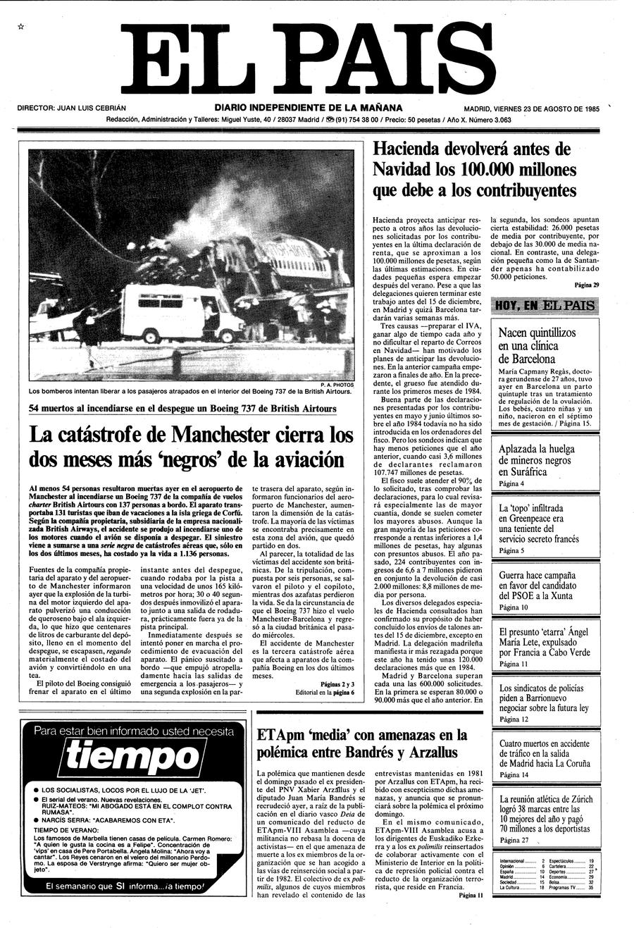 23 de Agosto de 1985
